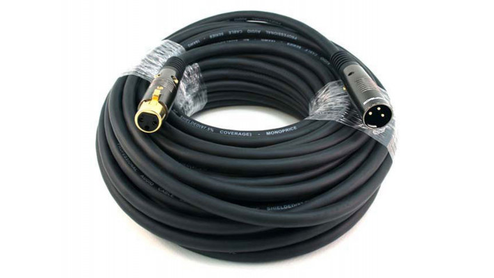 Câble Audio XLR 50'